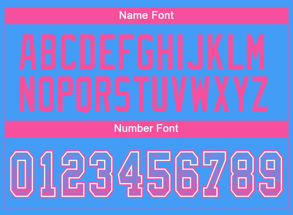 Custom Powder Blue Pink-White Mesh Drift Fashion Football Jersey - Sky-Custom