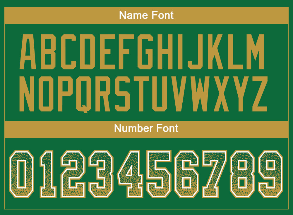 Custom Kelly Green Old Gold-White Mesh Drift Fashion Football Jersey - Sky-Custom