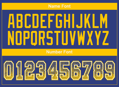 Custom Royal Yellow-White Mesh Drift Fashion Football Jersey - Sky-Custom