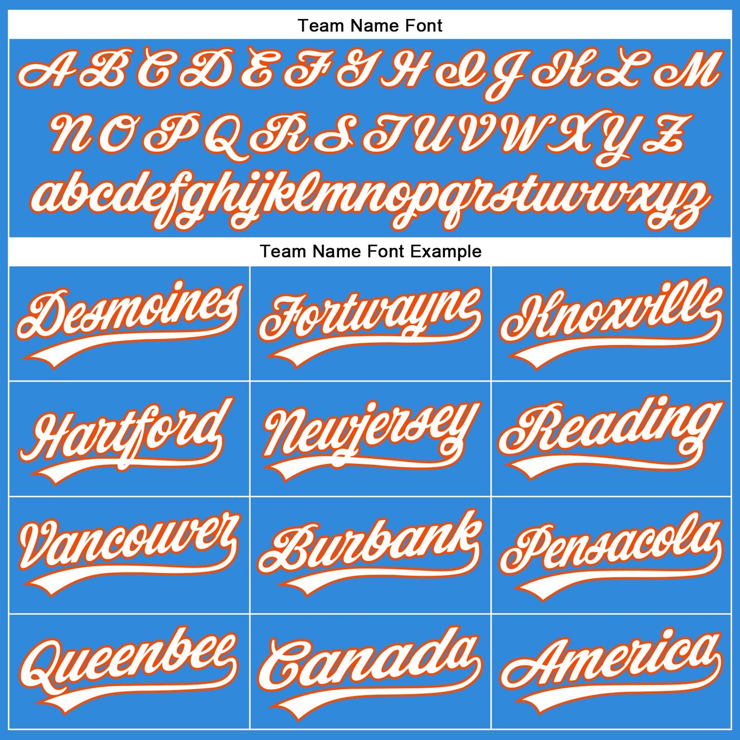 Custom Electric Blue White-Orange Authentic Baseball Jersey - Sky-Custom