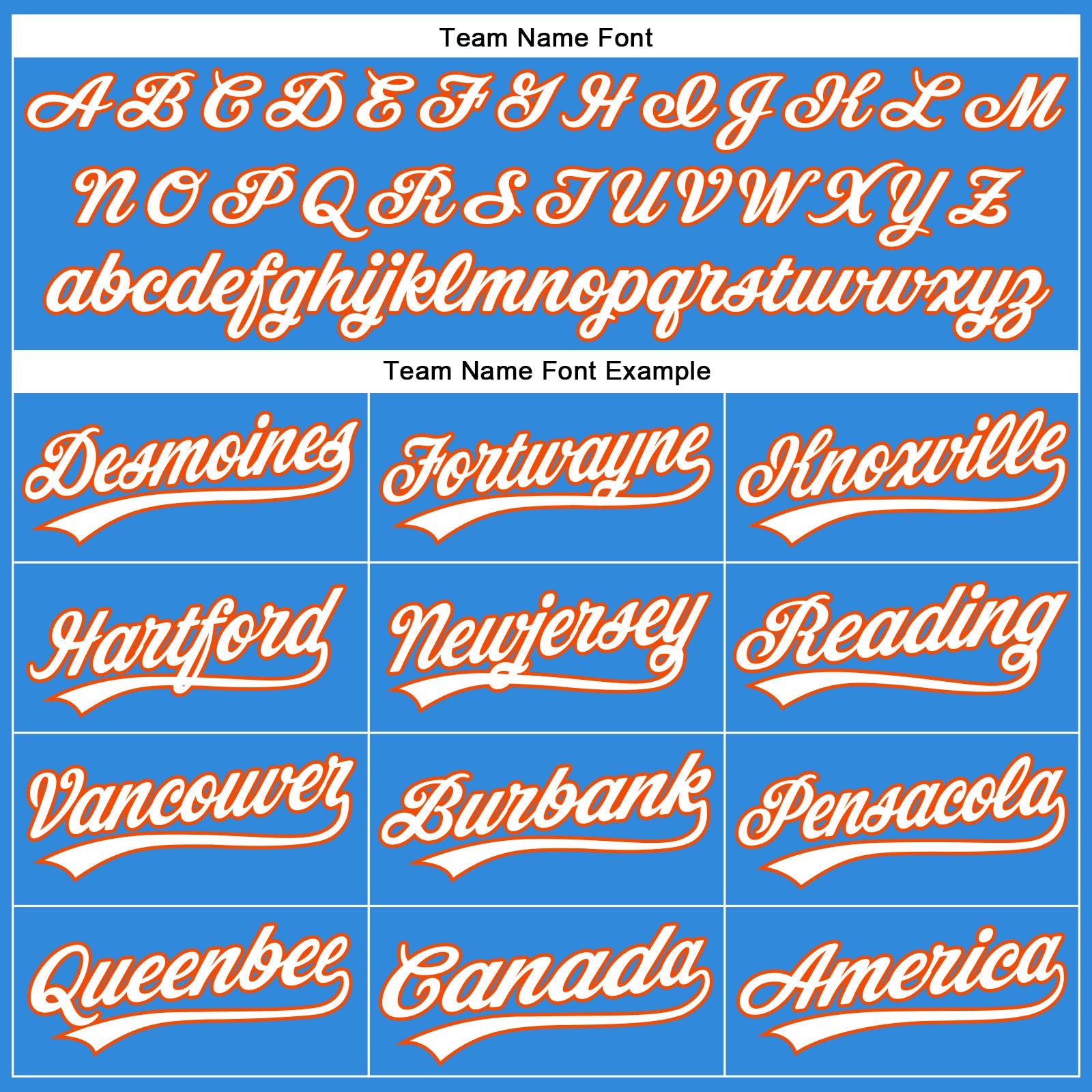 Custom Electric Blue White-Orange Authentic Baseball Jersey - Sky-Custom