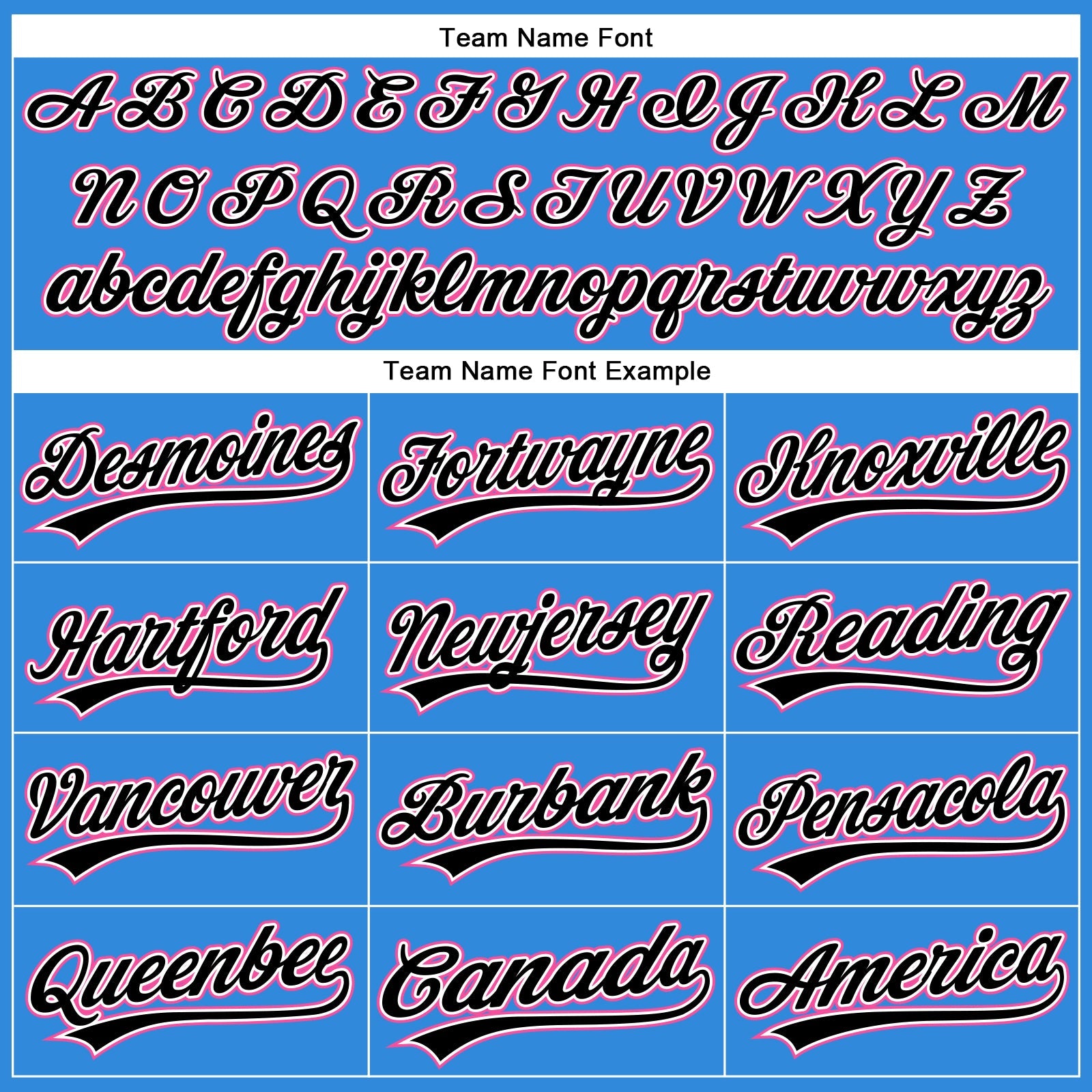 Custom Electric Blue Pink-Black Authentic Baseball Jersey - Sky-Custom