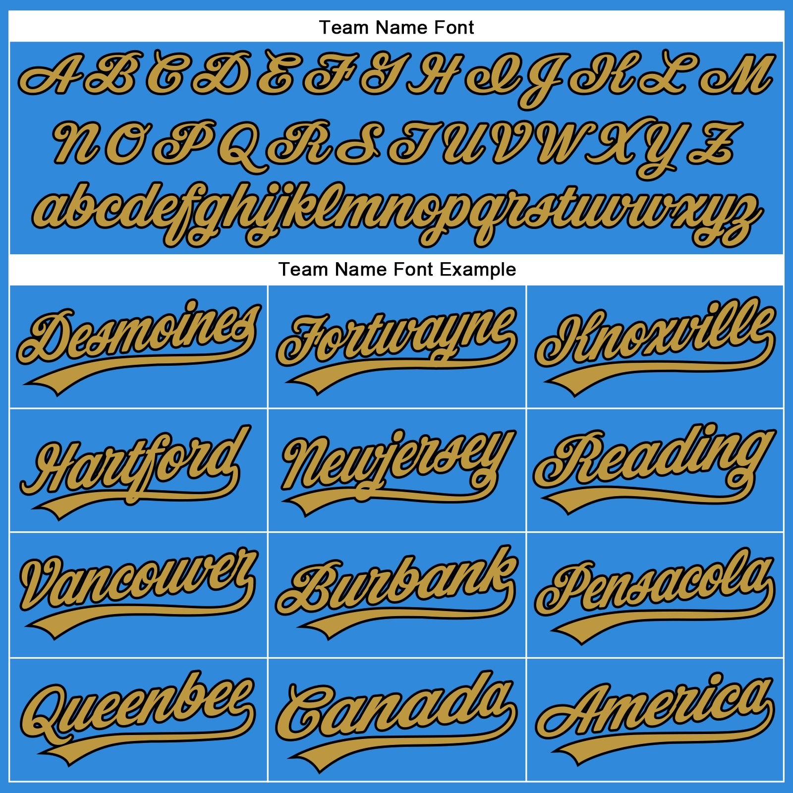 Custom Electric Blue Old Gold-Black Authentic Baseball Jersey - Sky-Custom
