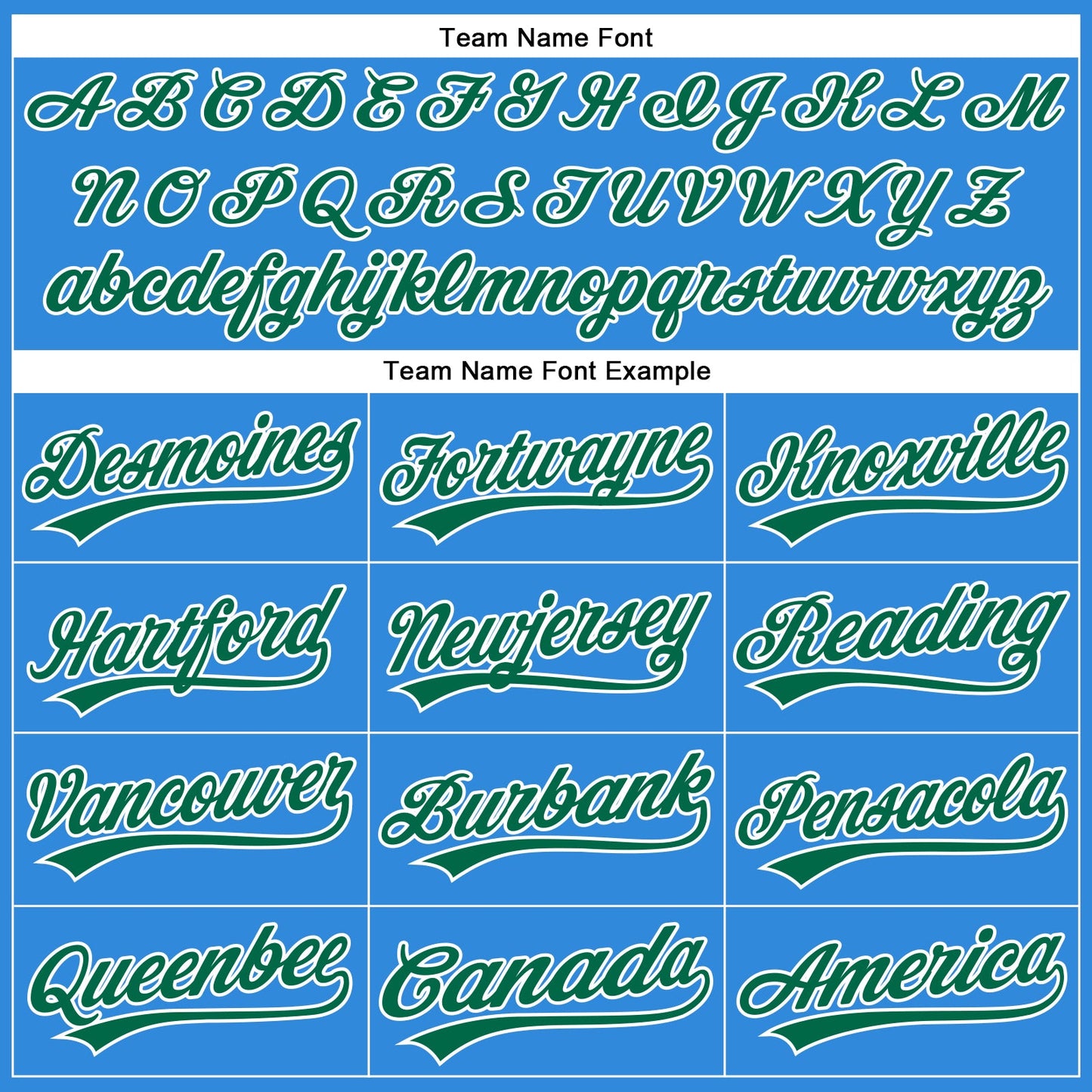 Custom Electric Blue Kelly Green-White Authentic Baseball Jersey - Sky-Custom