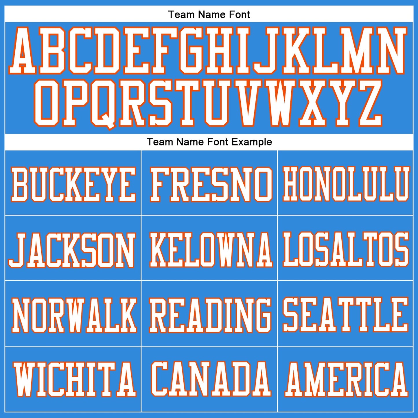 Custom Powder Blue White-Orange Mesh Authentic Football Jersey - Sky-Custom