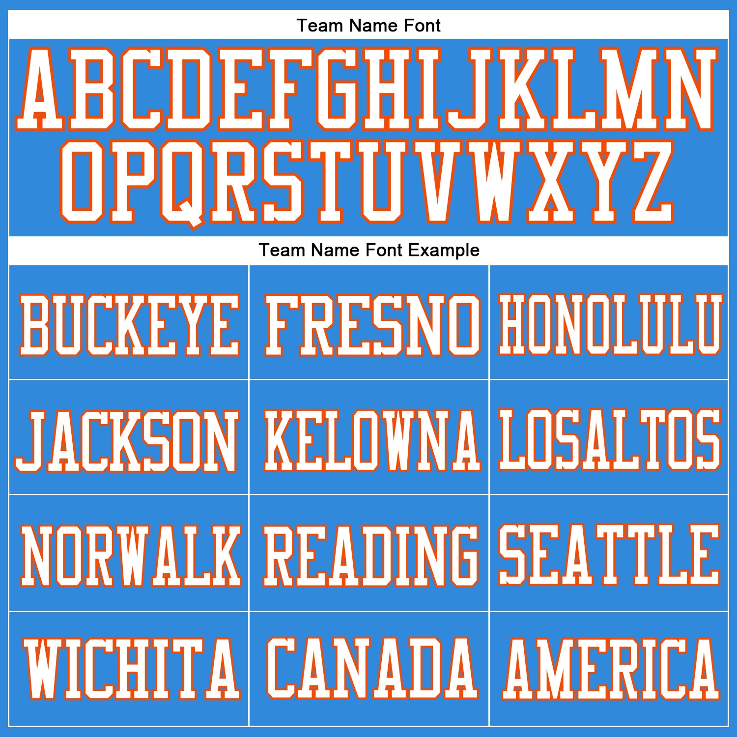 Custom Powder Blue White-Orange Mesh Authentic Football Jersey - Sky-Custom