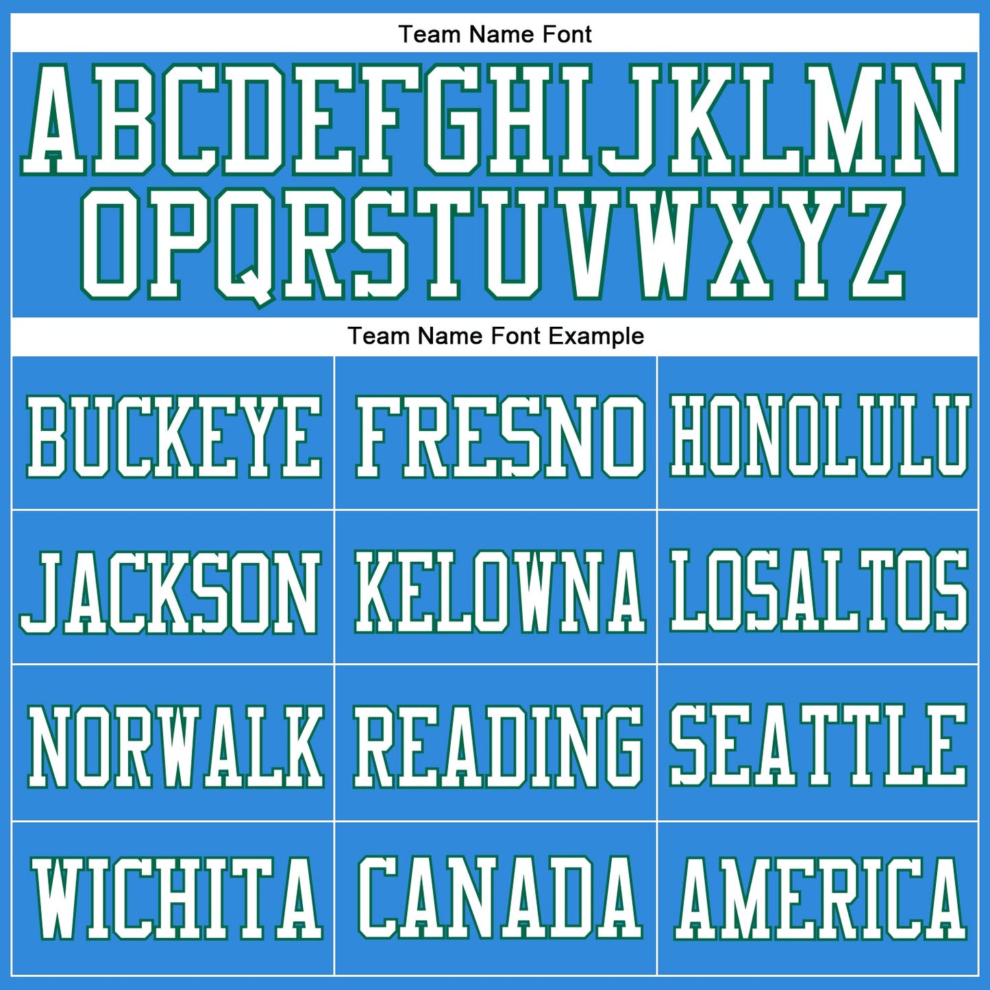 Custom Powder Blue White-Kelly Green Mesh Authentic Football Jersey - Sky-Custom