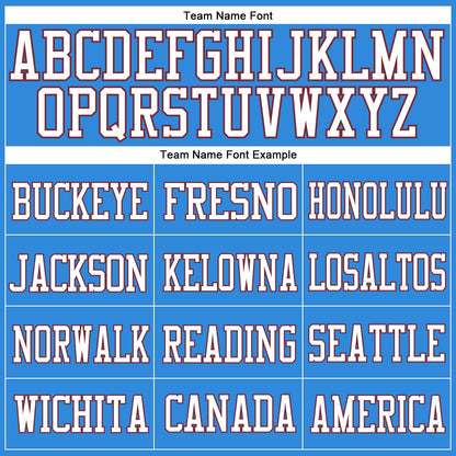 Custom Powder Blue White-Burgundy Mesh Authentic Football Jersey - Sky-Custom