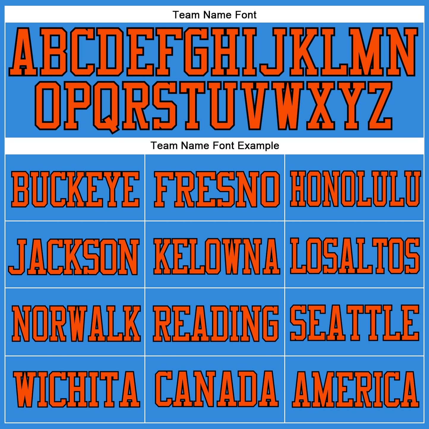 Custom Powder Blue Orange-Black Mesh Authentic Football Jersey - Sky-Custom