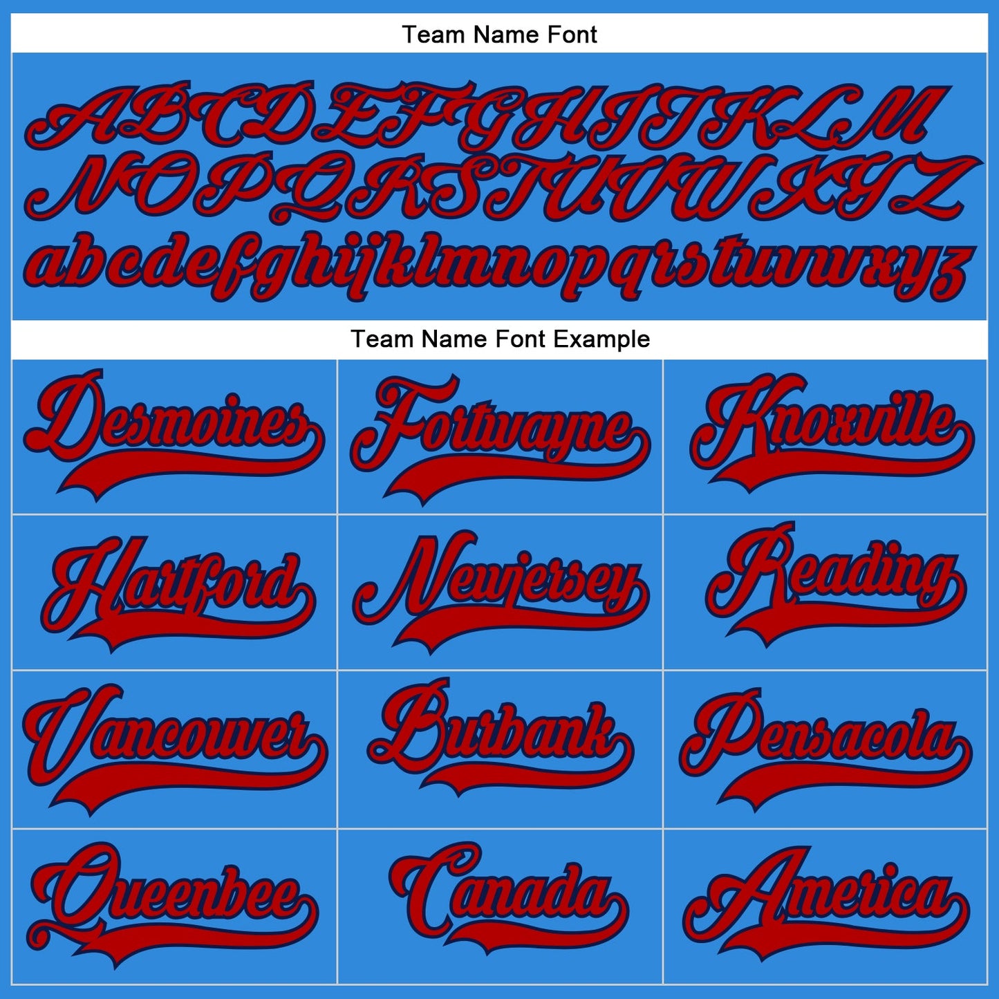 Custom Powder Blue Red-Navy Hockey Lace Neck Jersey - Sky-Custom