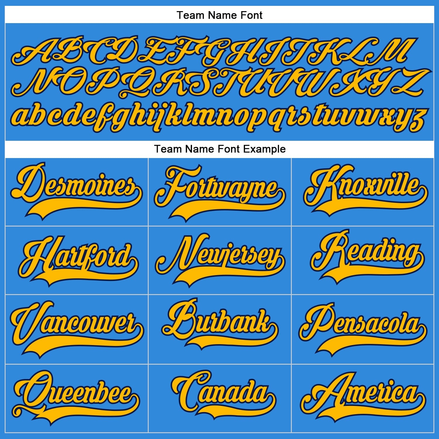 Custom Powder Blue Gold-Navy Hockey Lace Neck Jersey - Sky-Custom