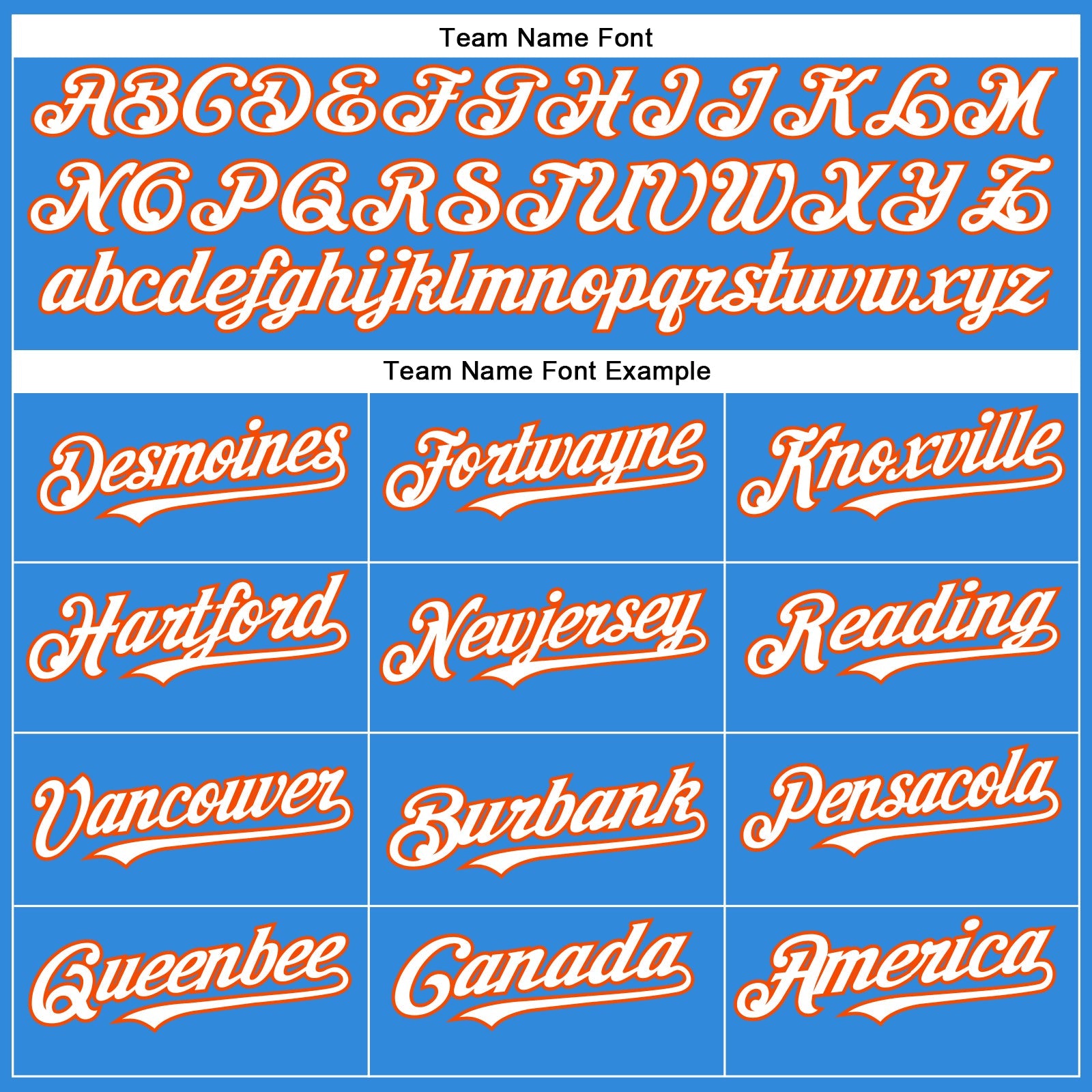 Custom Electric Blue White-Orange Authentic Baseball Jersey - Sky-Custom