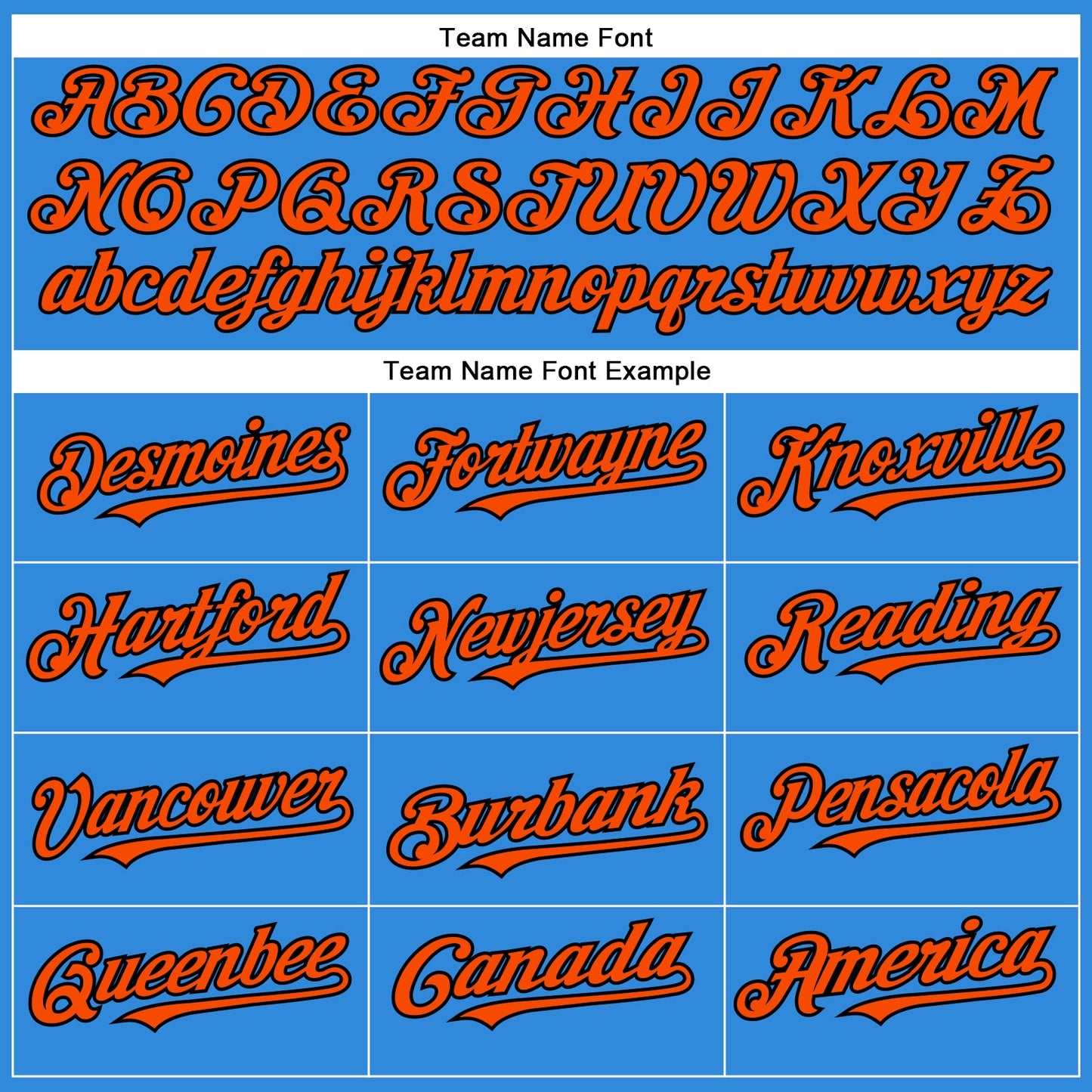 Custom Electric Blue Orange-Black Authentic Baseball Jersey - Sky-Custom