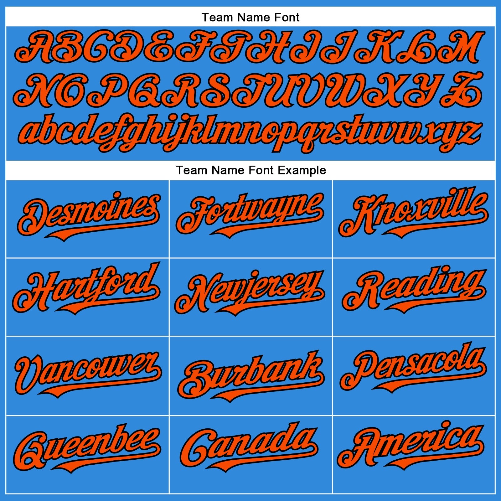 Custom Electric Blue Orange-Black Authentic Baseball Jersey - Sky-Custom