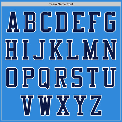 Custom Electric Blue Navy-White Authentic Baseball Jersey - Sky-Custom