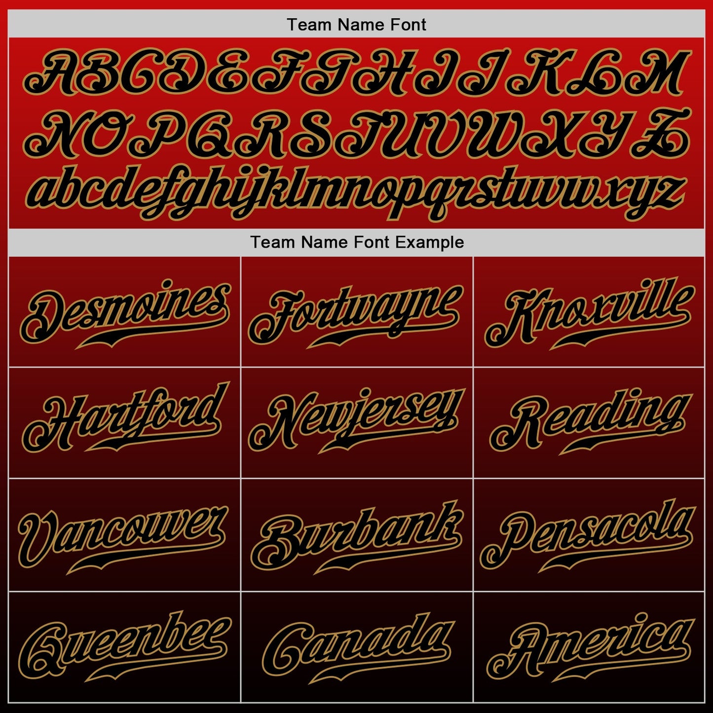 Custom Red Black-Old Gold Authentic Fade Fashion Baseball Jersey - Sky-Custom