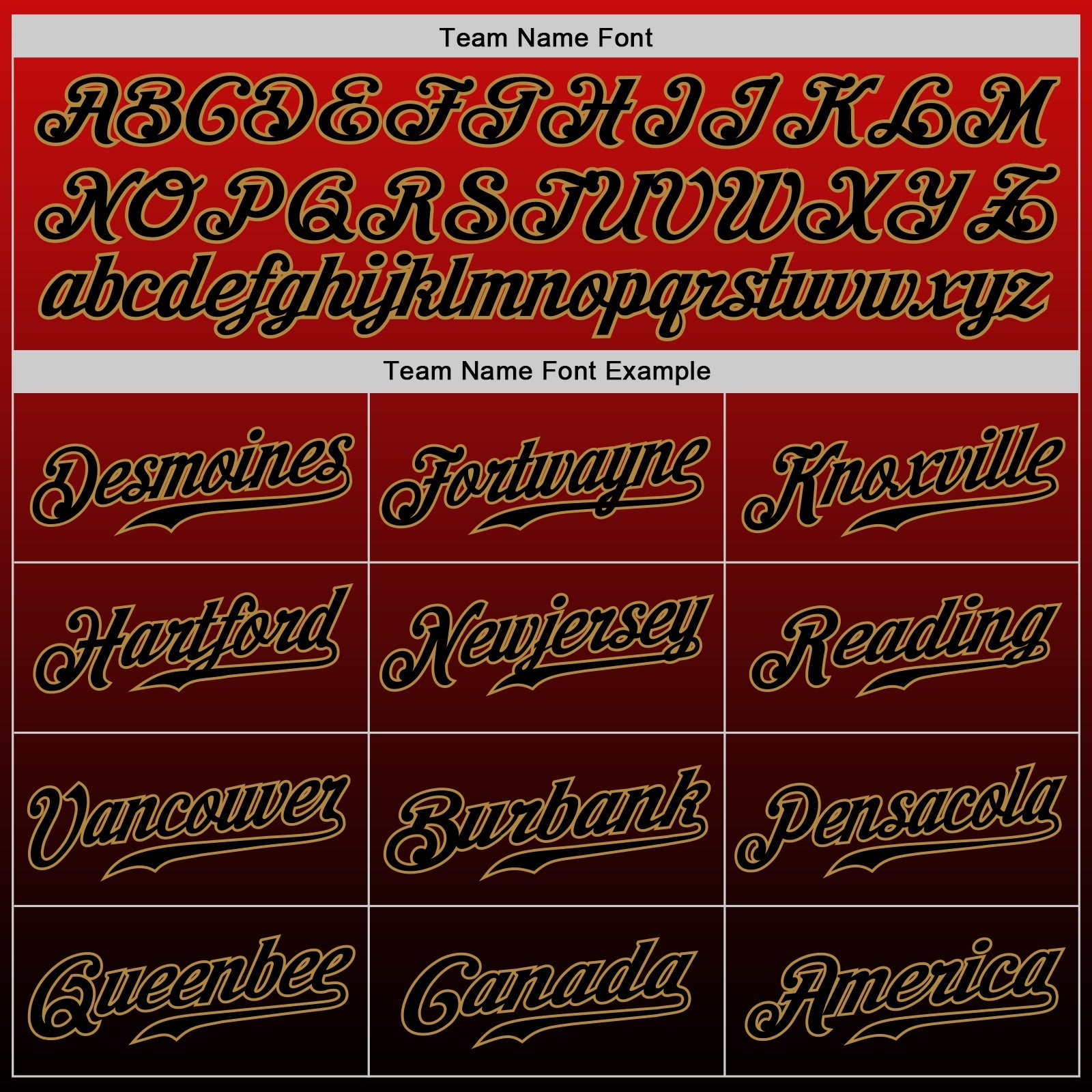Custom Red Black-Old Gold Authentic Fade Fashion Baseball Jersey - Sky-Custom
