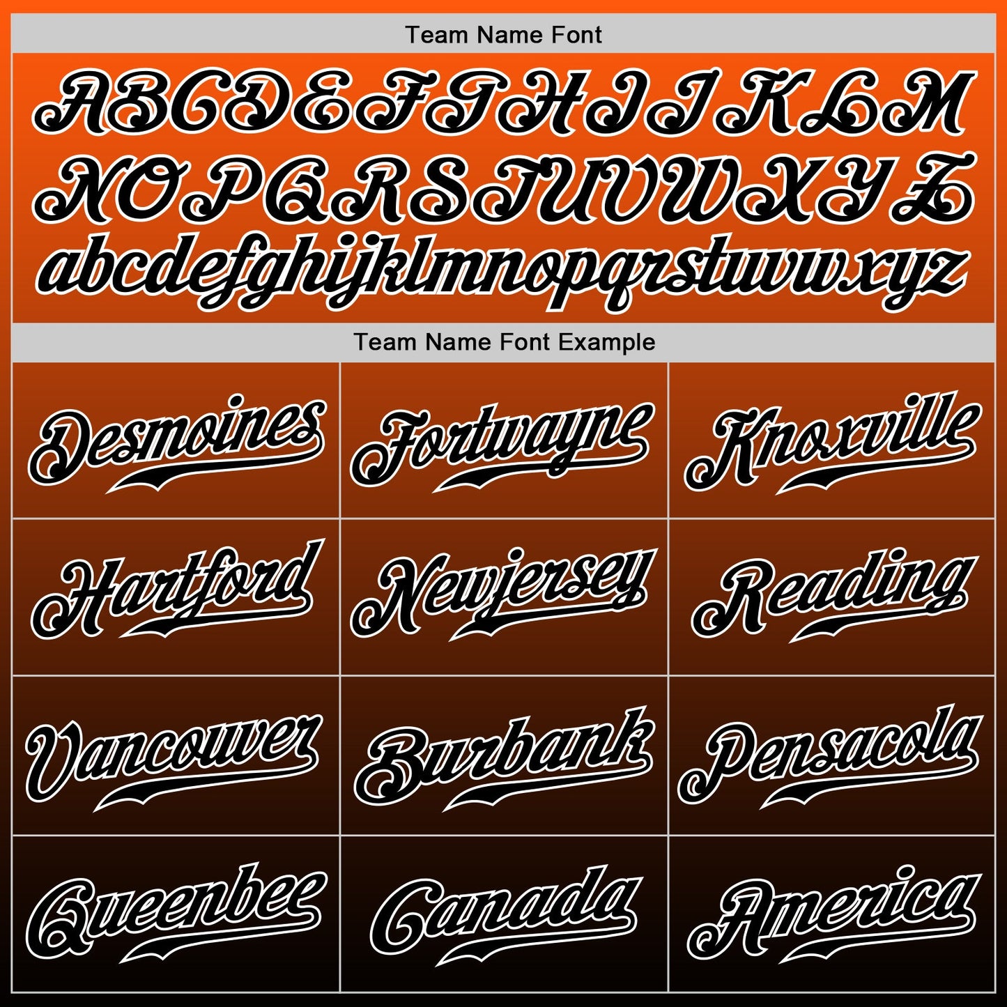 Custom Orange Black-White Authentic Fade Fashion Baseball Jersey - Sky-Custom