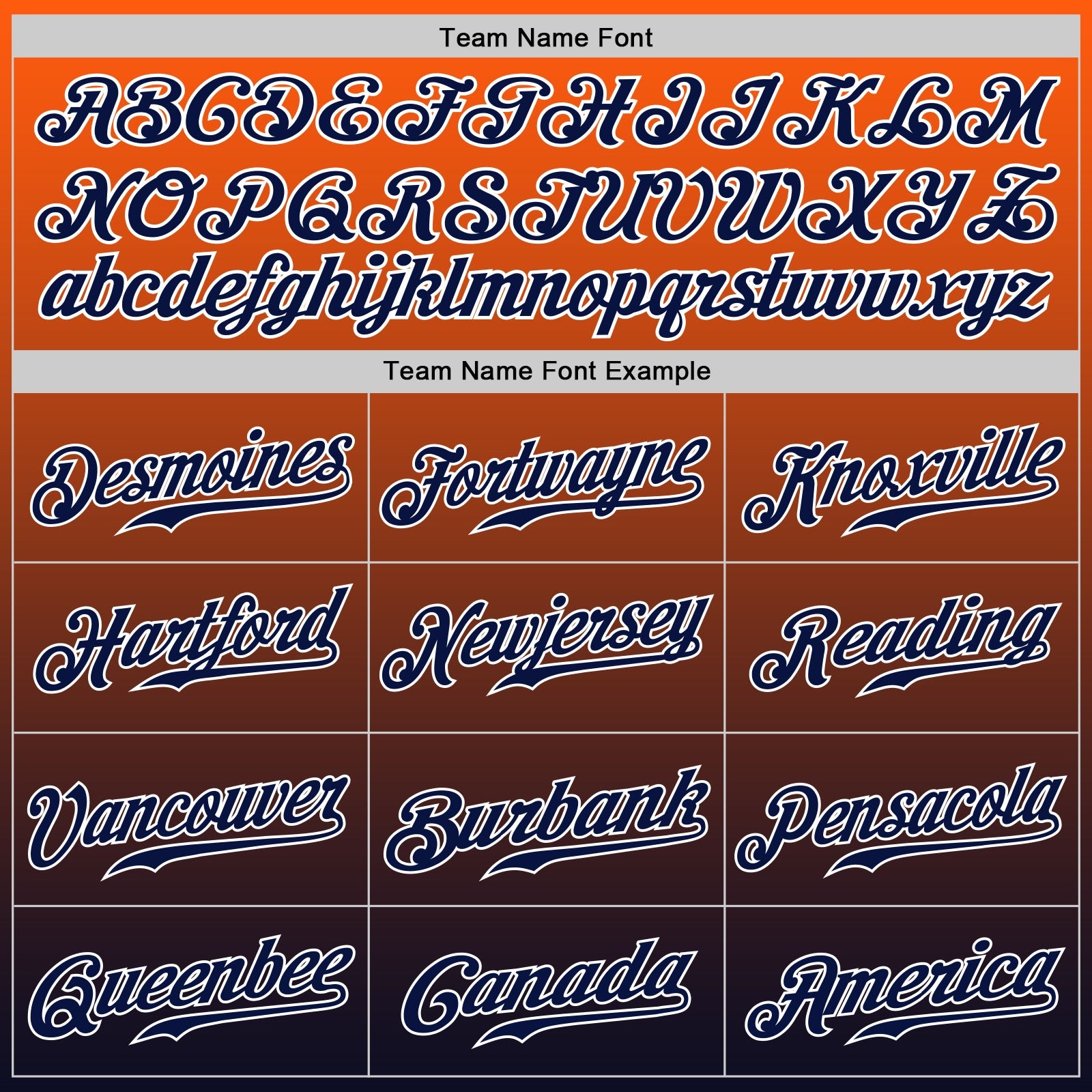 Custom Orange Navy-White Authentic Fade Fashion Baseball Jersey - Sky-Custom