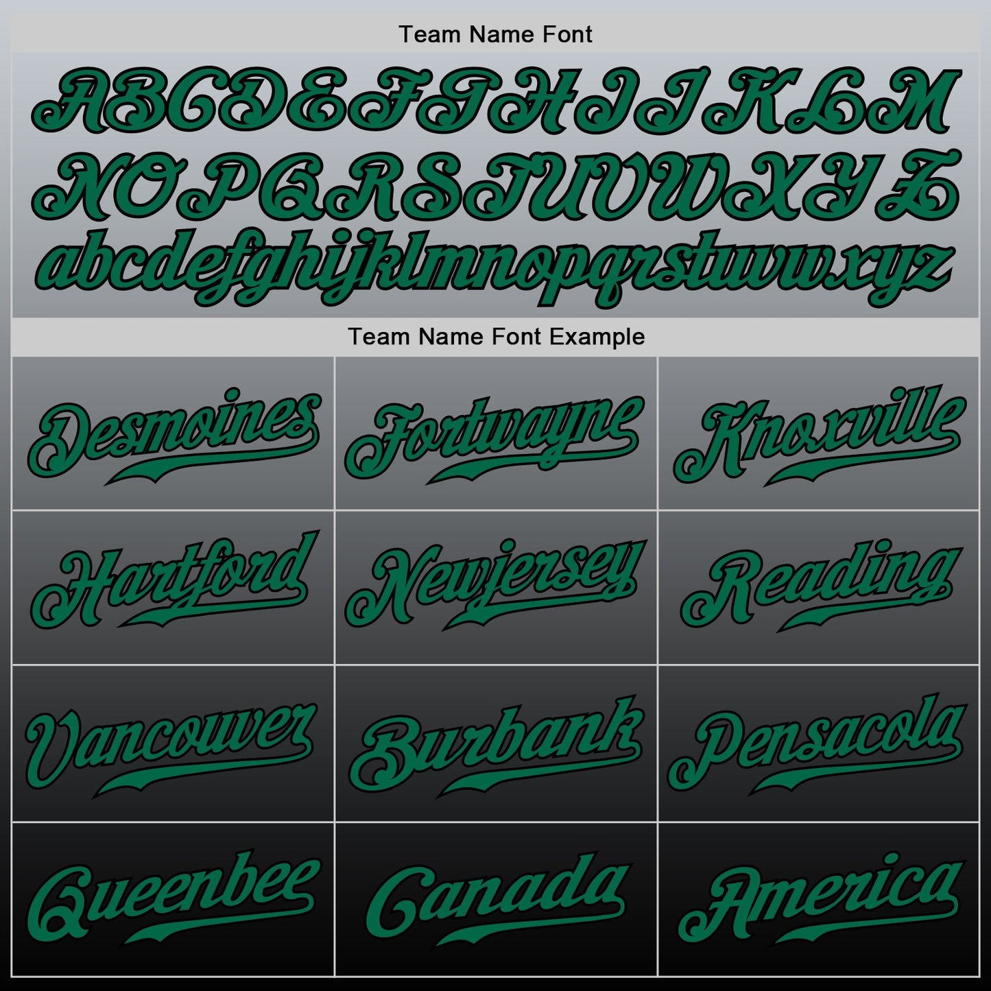 Custom Gray Kelly Green-Black Authentic Fade Fashion Baseball Jersey - Sky-Custom