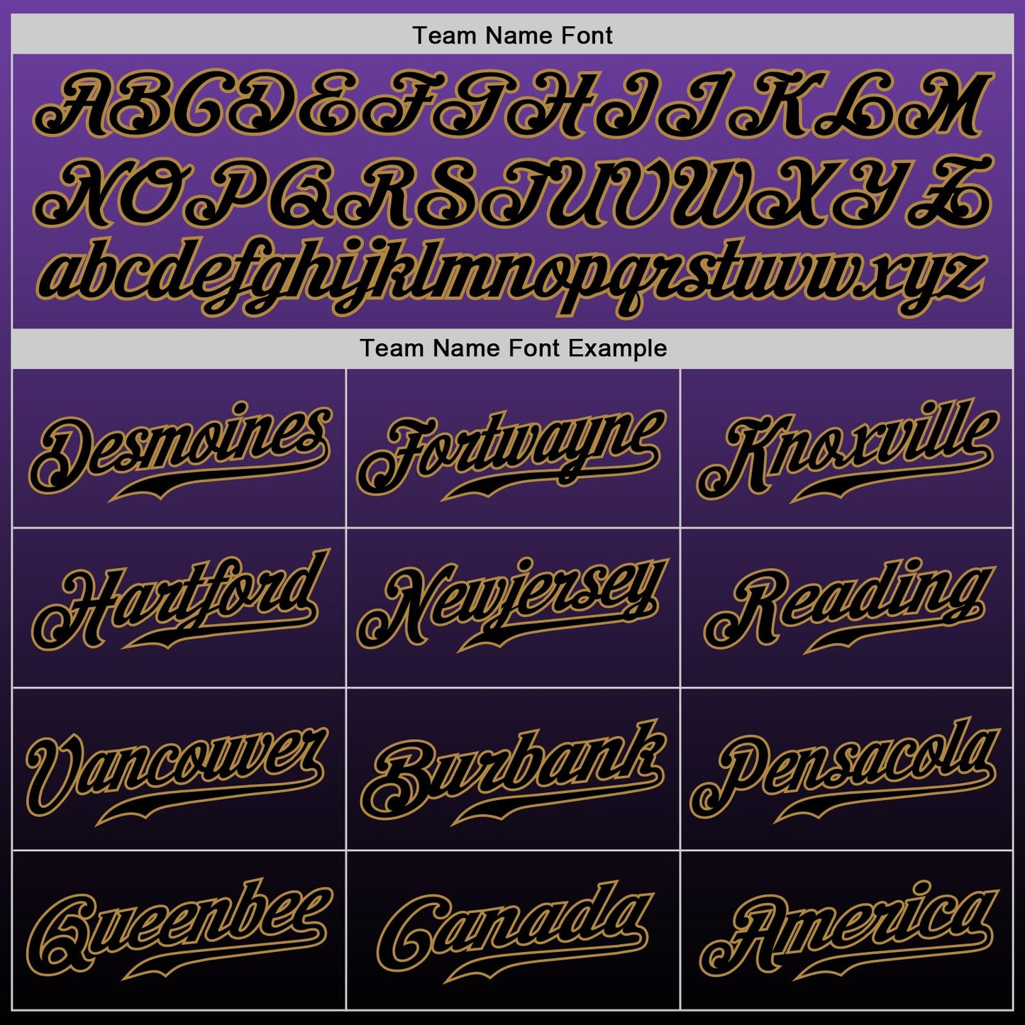 Custom Purple Black-Old Gold Authentic Fade Fashion Baseball Jersey - Sky-Custom