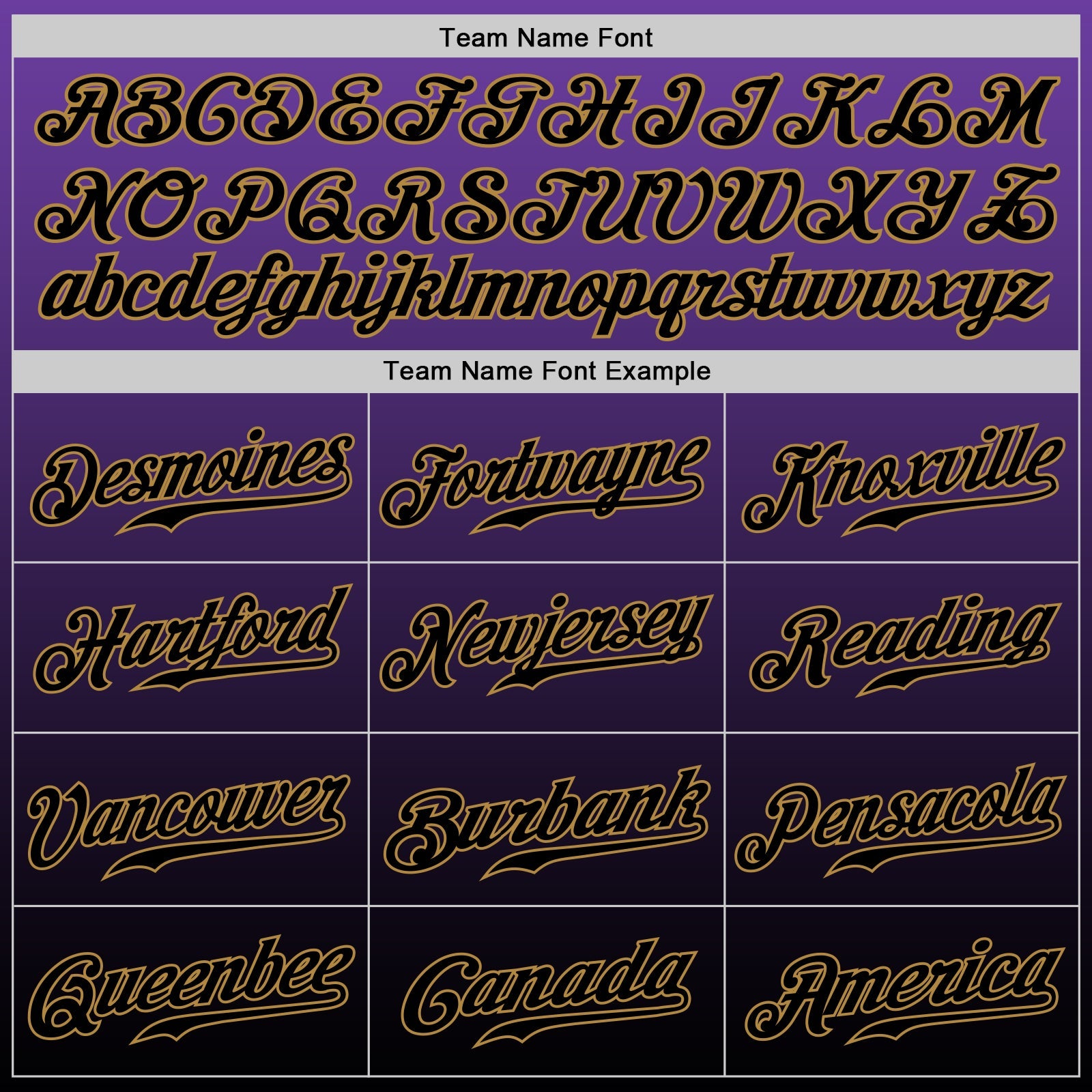 Custom Purple Black-Old Gold Authentic Fade Fashion Baseball Jersey - Sky-Custom