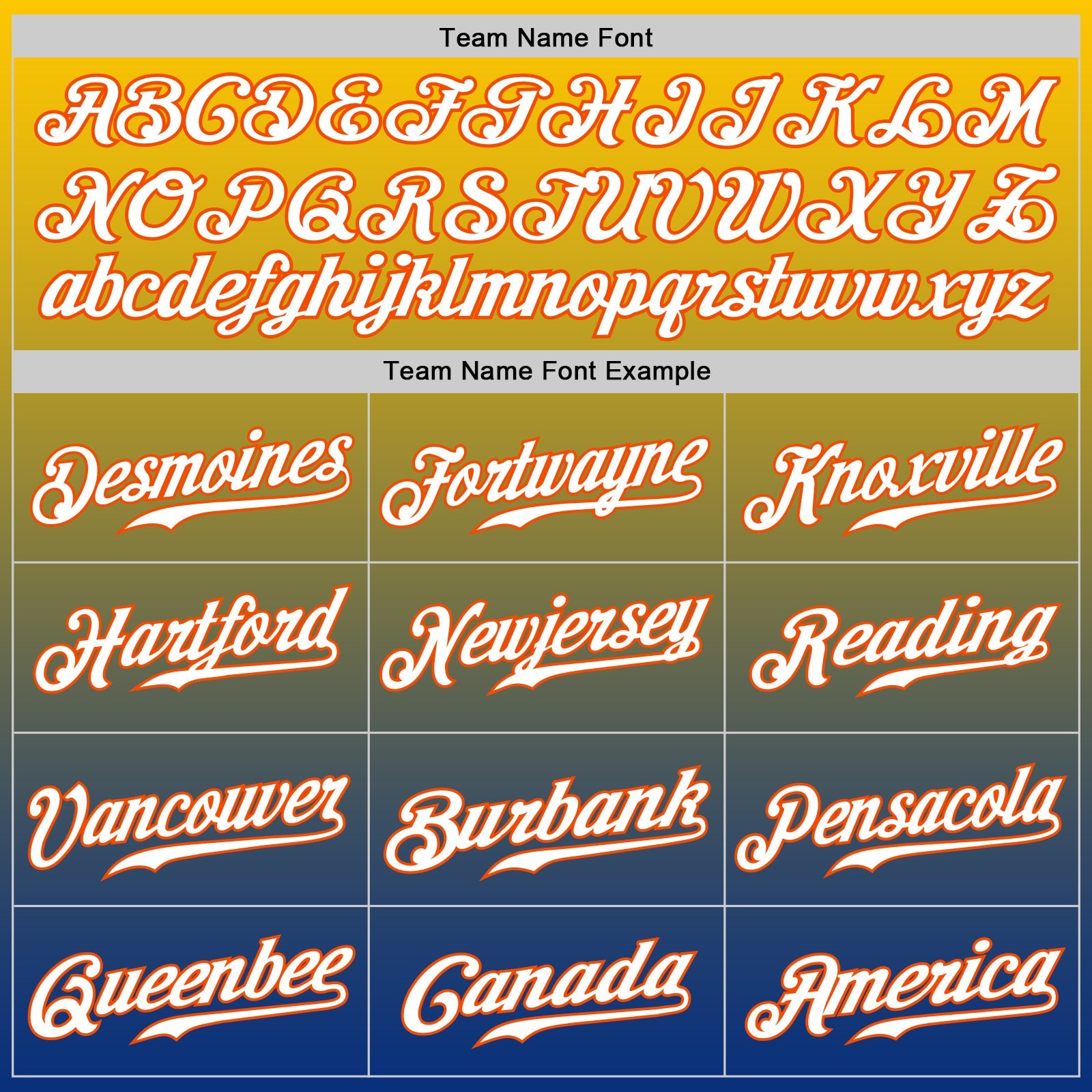 Custom Yellow Orange-Royal Authentic Fade Fashion Baseball Jersey - Sky-Custom