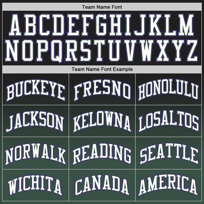 Custom Black White-Green Authentic Fade Fashion Basketball Jersey - Sky-Custom