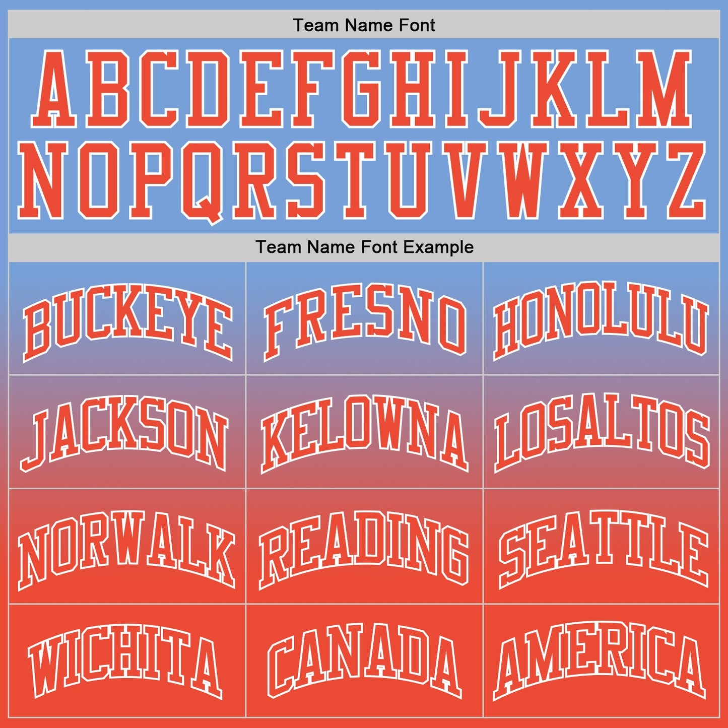 Custom Light Blue Orange-White Authentic Fade Fashion Basketball Jersey - Sky-Custom
