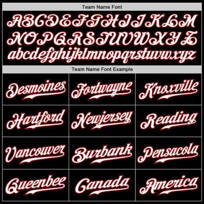 Custom Black Red Gray-White Authentic Gradient Fashion Baseball Jersey - Sky-Custom