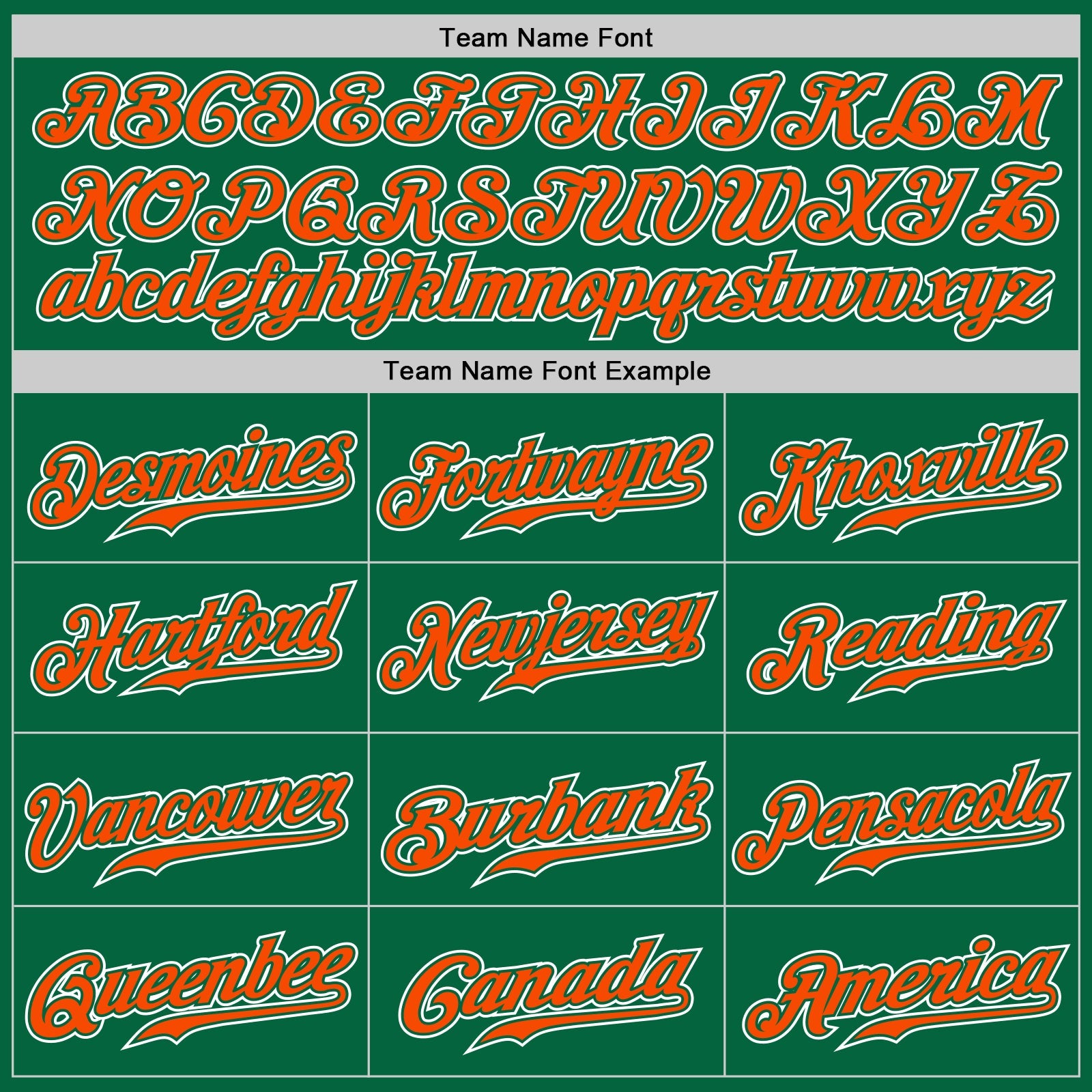 Custom Kelly Green Orange-White Authentic Gradient Fashion Baseball Jersey - Sky-Custom
