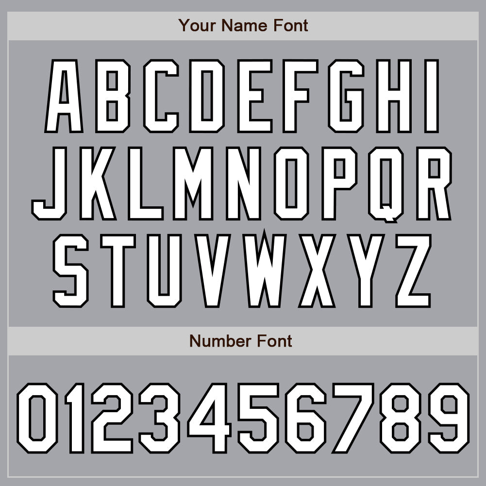 Custom Gray White Steel Gray-Black Authentic Fade Fashion Baseball Jersey - Sky-Custom