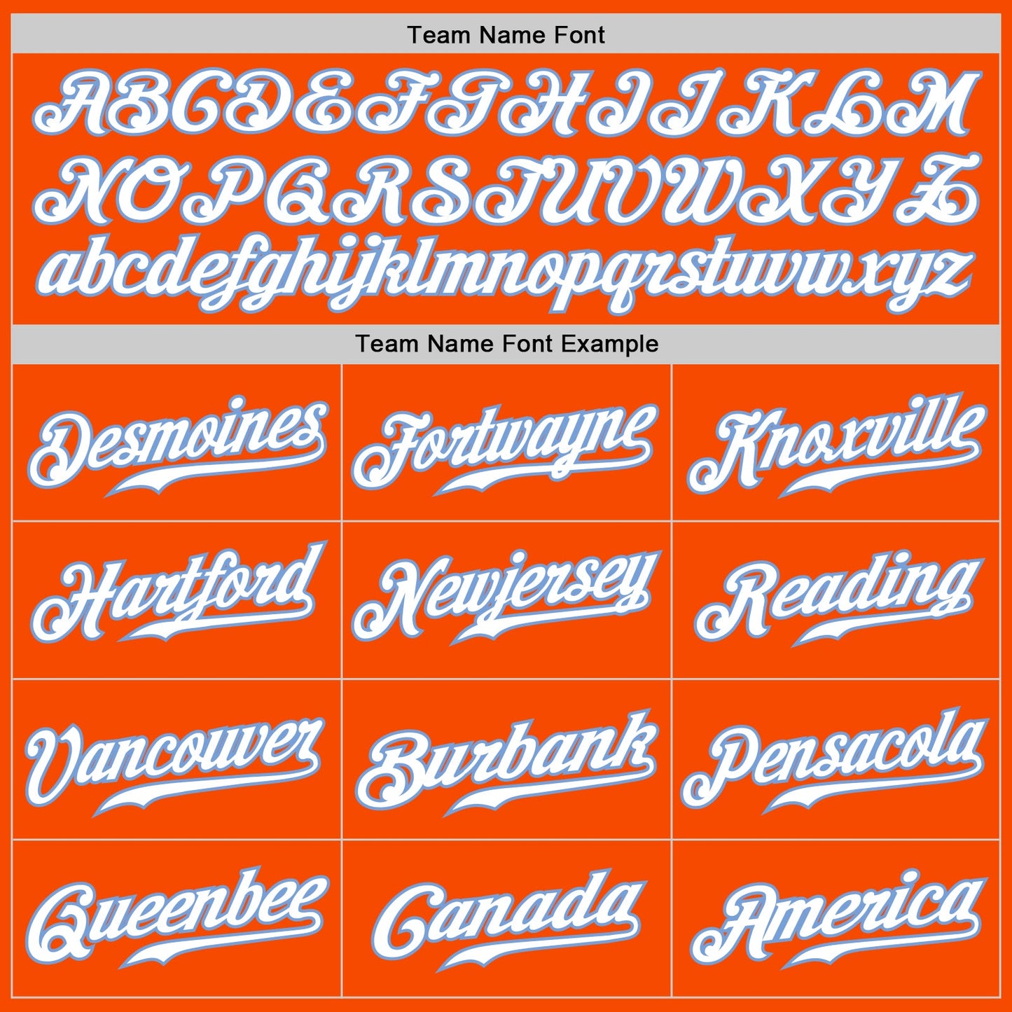 Custom Orange White-Light Blue Authentic Fade Fashion Baseball Jersey - Sky-Custom