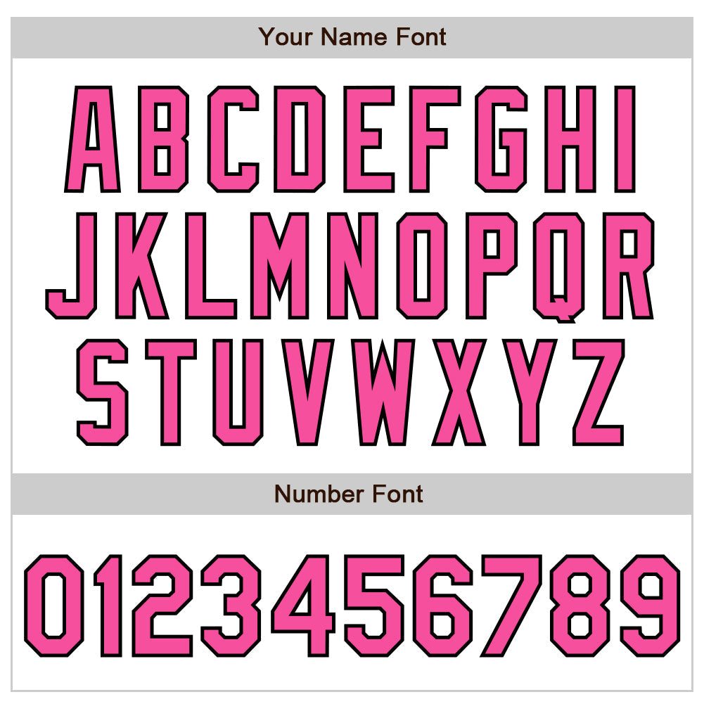 Custom White Pinstripe Pink-Black Authentic Fade Fashion Baseball Jersey - Sky-Custom