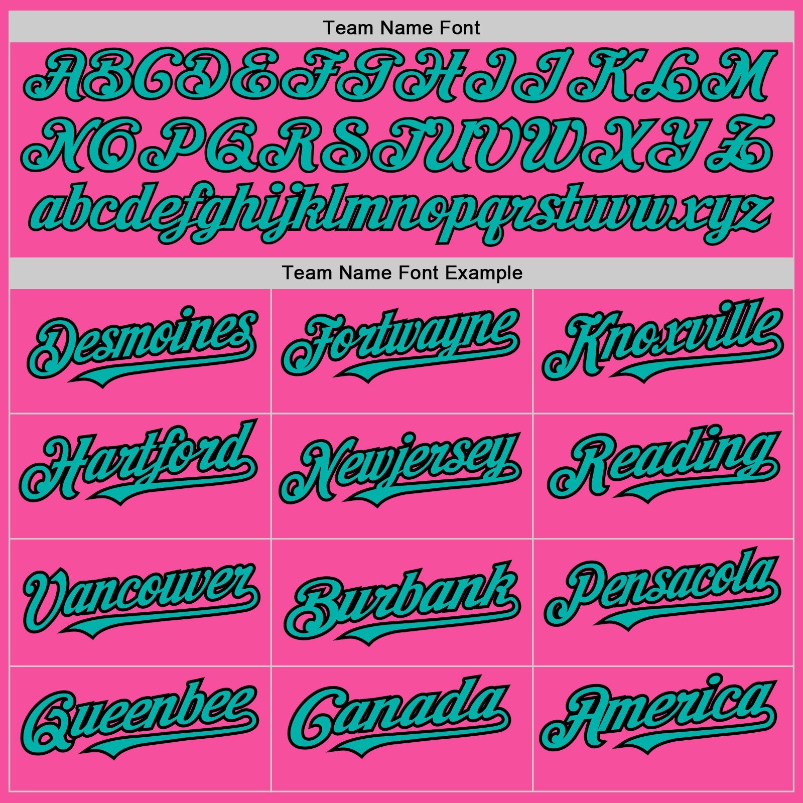 Custom Pink Pinstripe Aqua-Black Authentic Fade Fashion Baseball Jersey - Sky-Custom