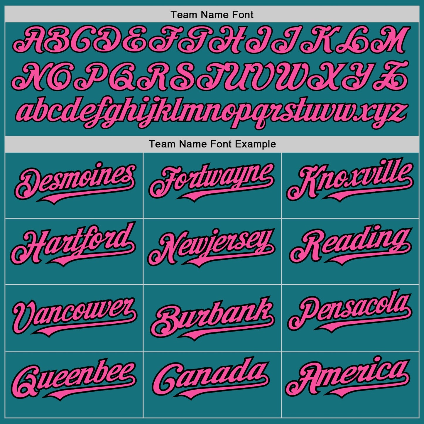 Custom Teal Pinstripe Pink-Black Authentic Fade Fashion Baseball Jersey - Sky-Custom