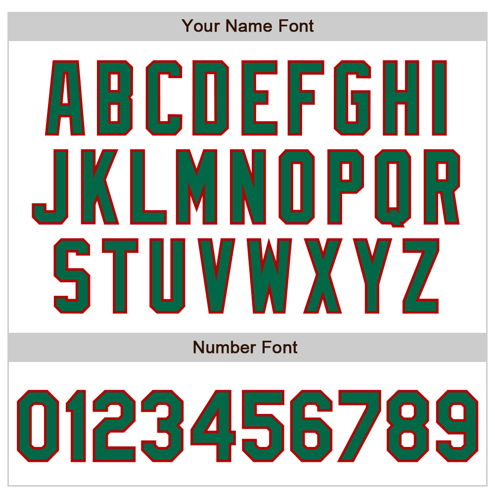 Custom White Pinstripe Kelly Green-Red Authentic Fade Fashion Baseball Jersey - Sky-Custom