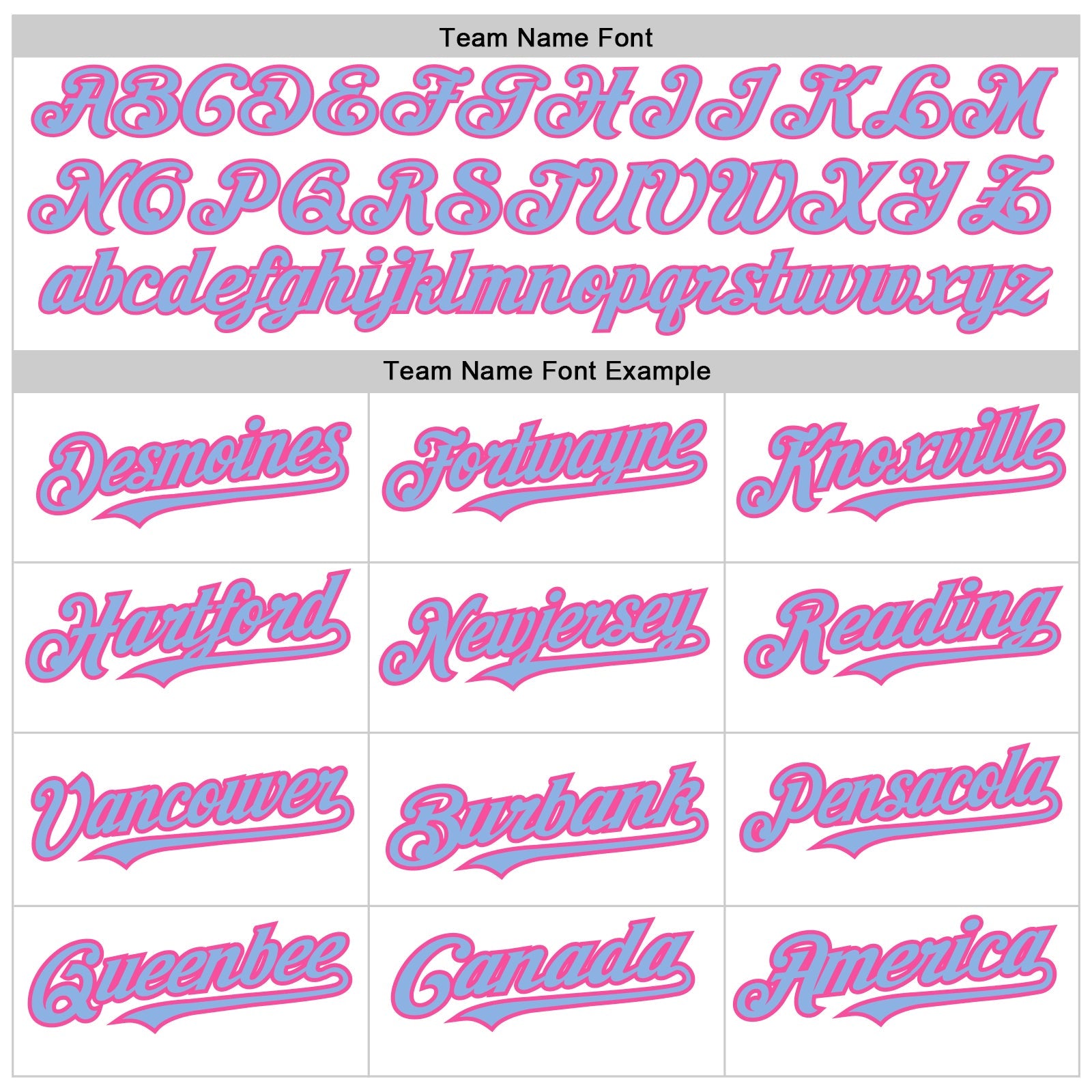 Custom White Pinstripe Light Blue-Pink Authentic Fade Fashion Baseball Jersey - Sky-Custom