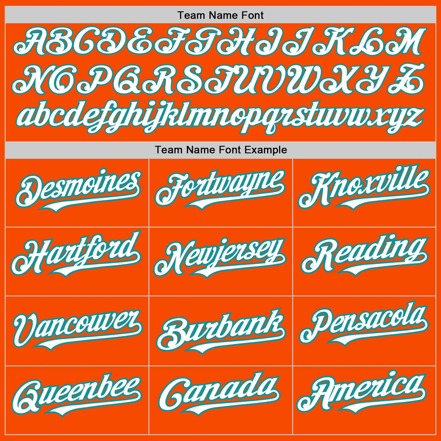 Custom Orange Pinstripe White-Teal Authentic Fade Fashion Baseball Jersey - Sky-Custom