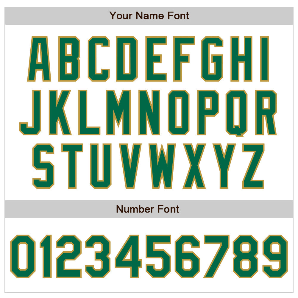 Custom White Pinstripe Kelly Green-Old Gold Authentic Fade Fashion Baseball Jersey - Sky-Custom