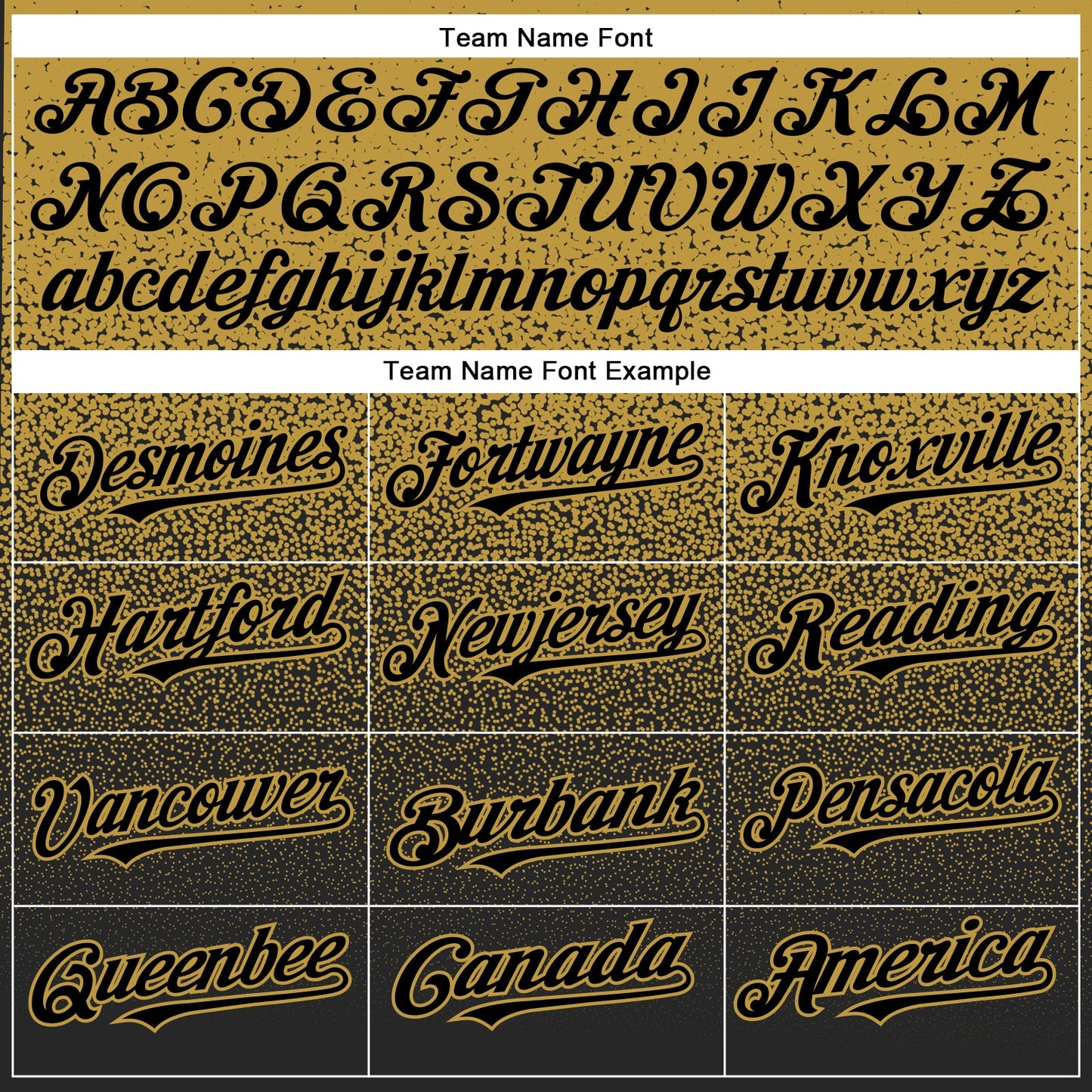 Custom Old Gold Black Authentic Fade Fashion Baseball Jersey - Sky-Custom