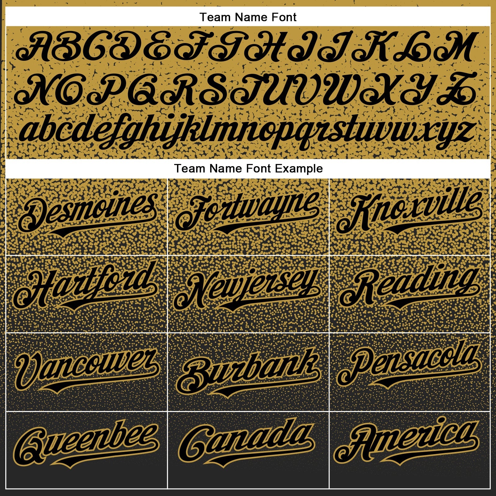 Custom Old Gold Black Authentic Fade Fashion Baseball Jersey - Sky-Custom