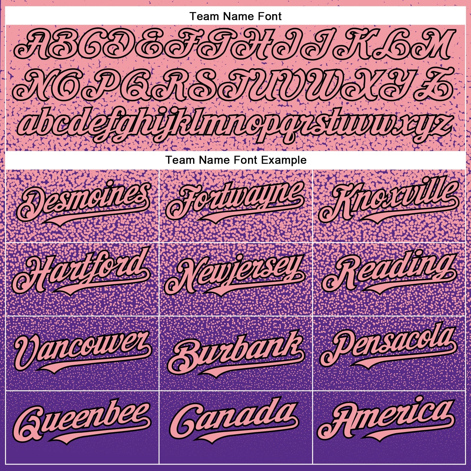 Custom Medium Pink Purple-Black Authentic Fade Fashion Baseball Jersey - Sky-Custom