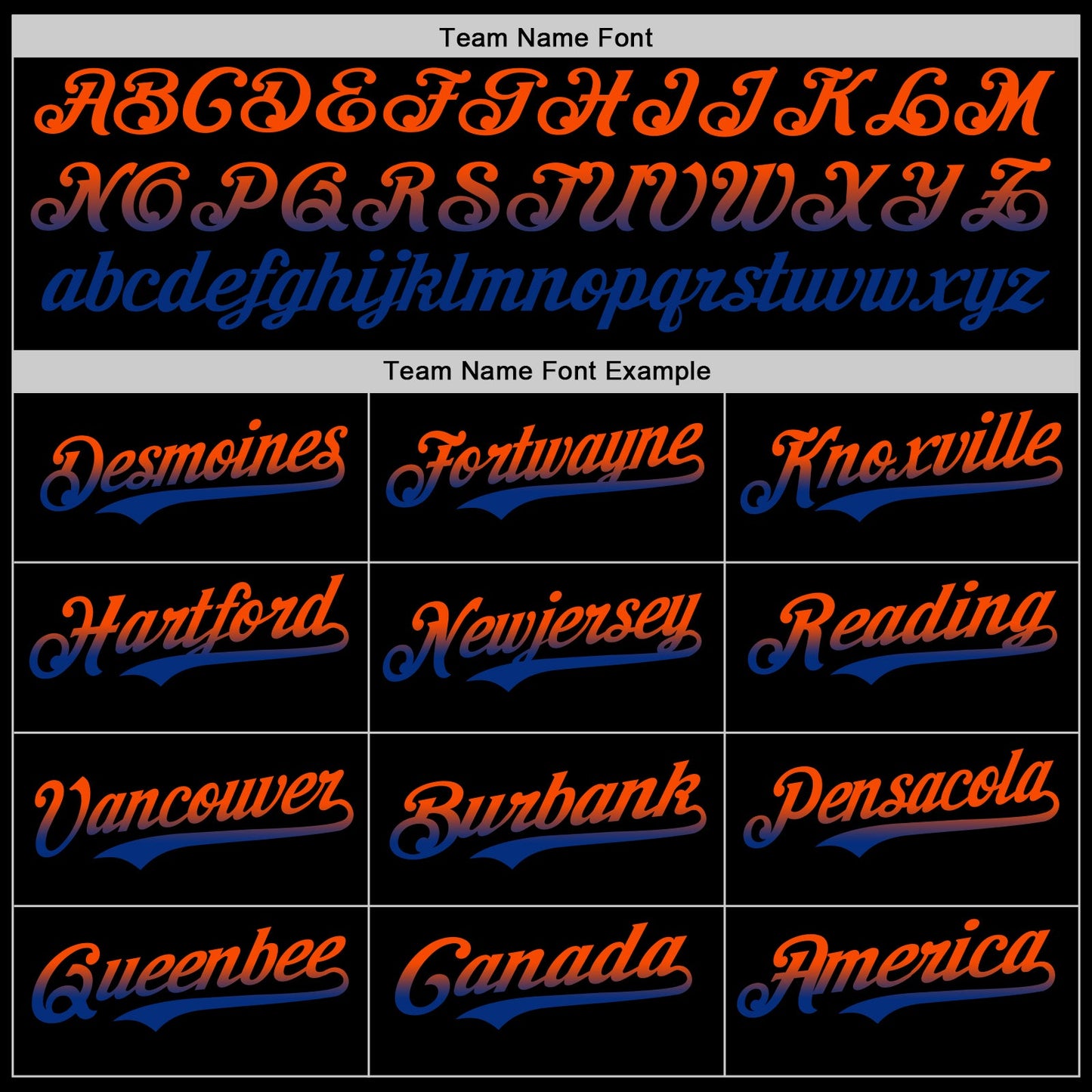 Custom Black Orange-Royal Authentic Fade Fashion Baseball Jersey - Sky-Custom