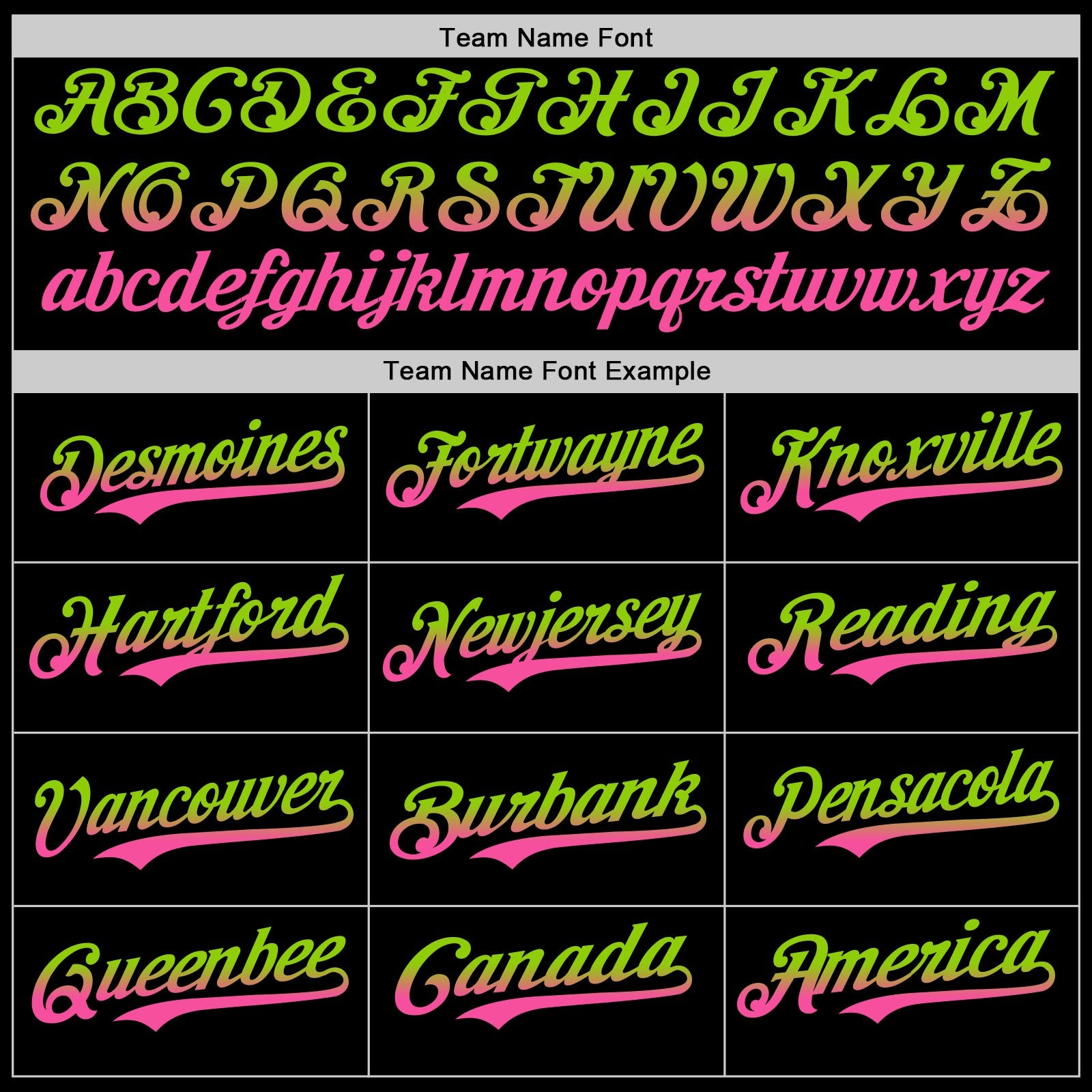 Custom Black Neon Green-Pink Authentic Fade Fashion Baseball Jersey - Sky-Custom