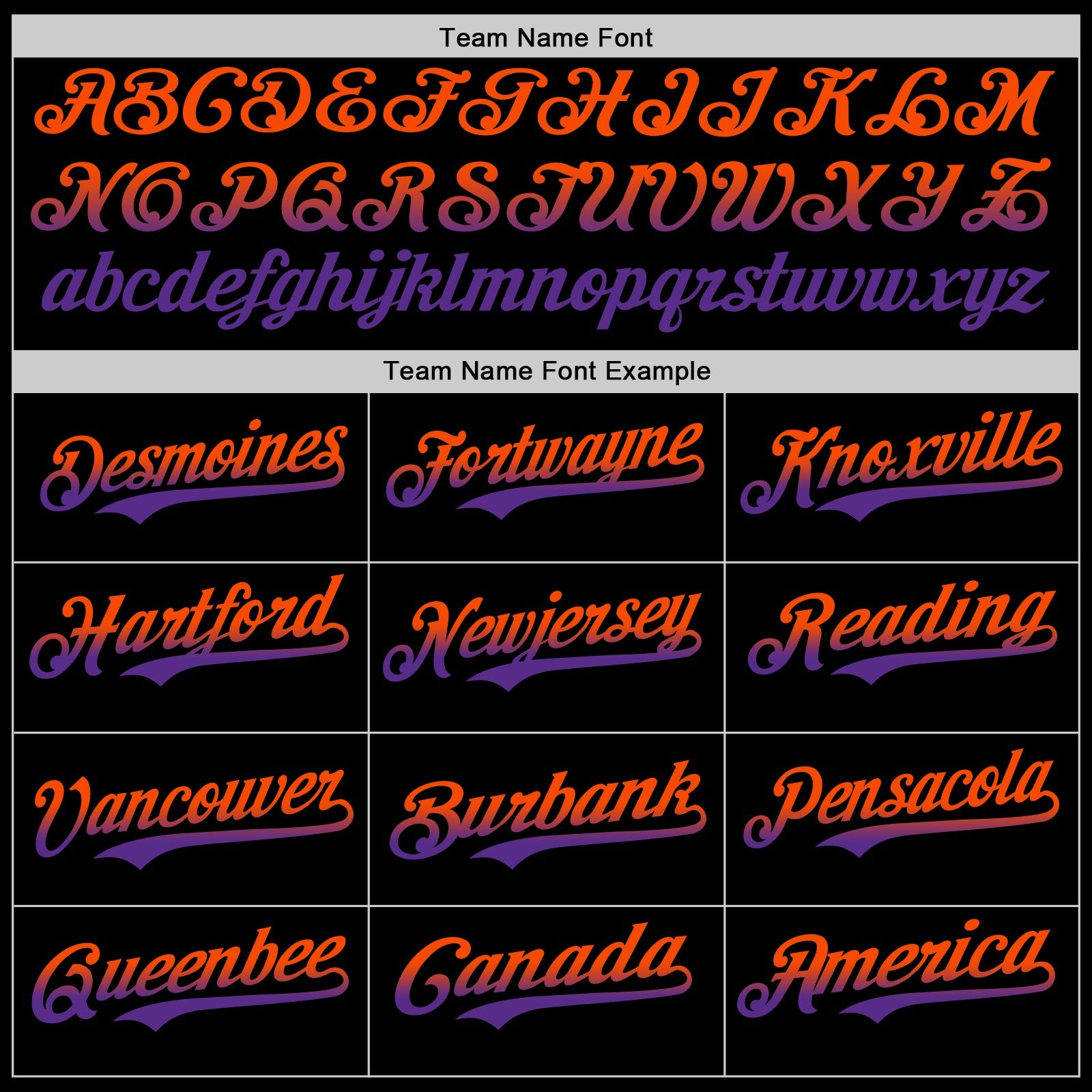 Custom Black Orange-Purple Authentic Fade Fashion Baseball Jersey - Sky-Custom