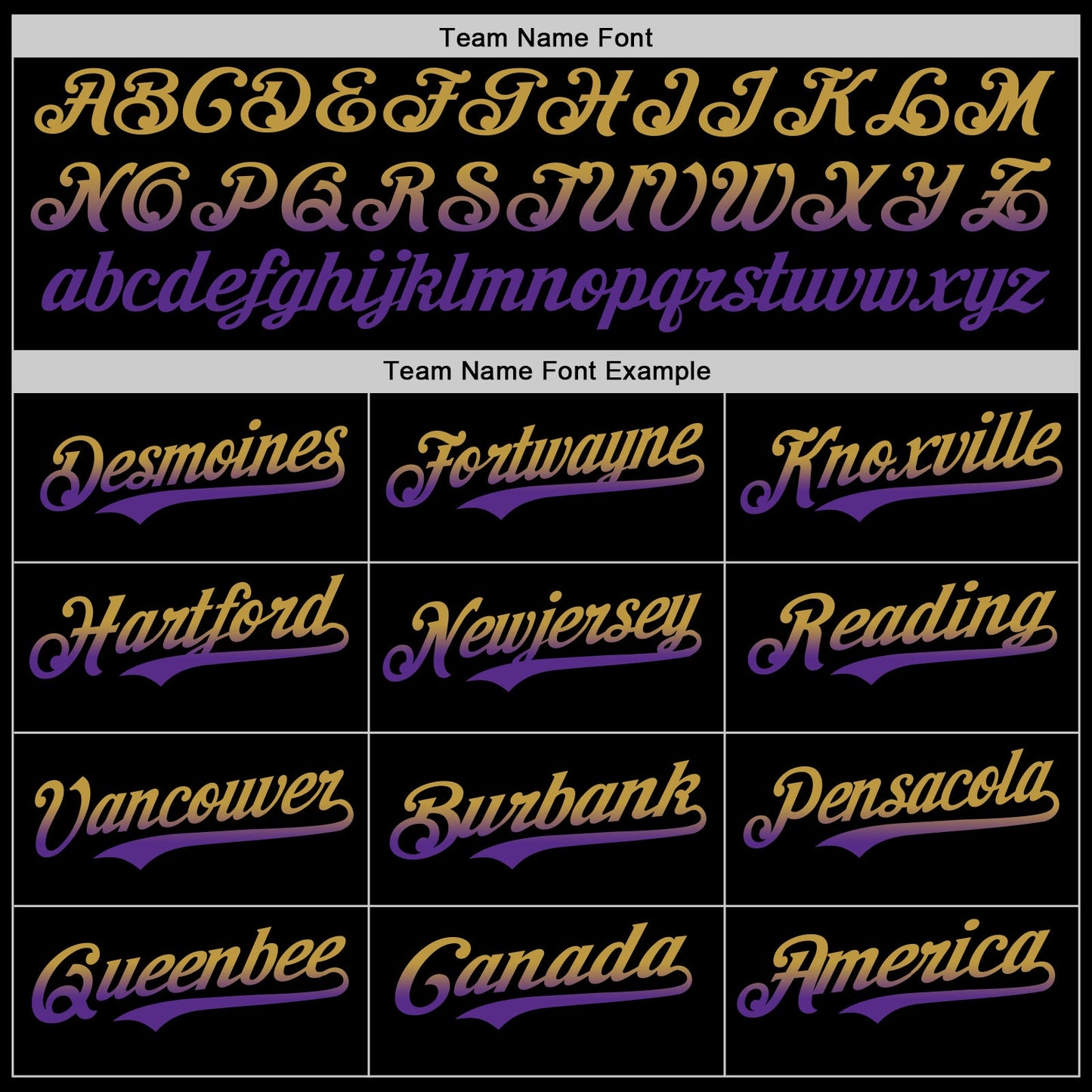 Custom Black Old Gold-Purple Authentic Fade Fashion Baseball Jersey - Sky-Custom