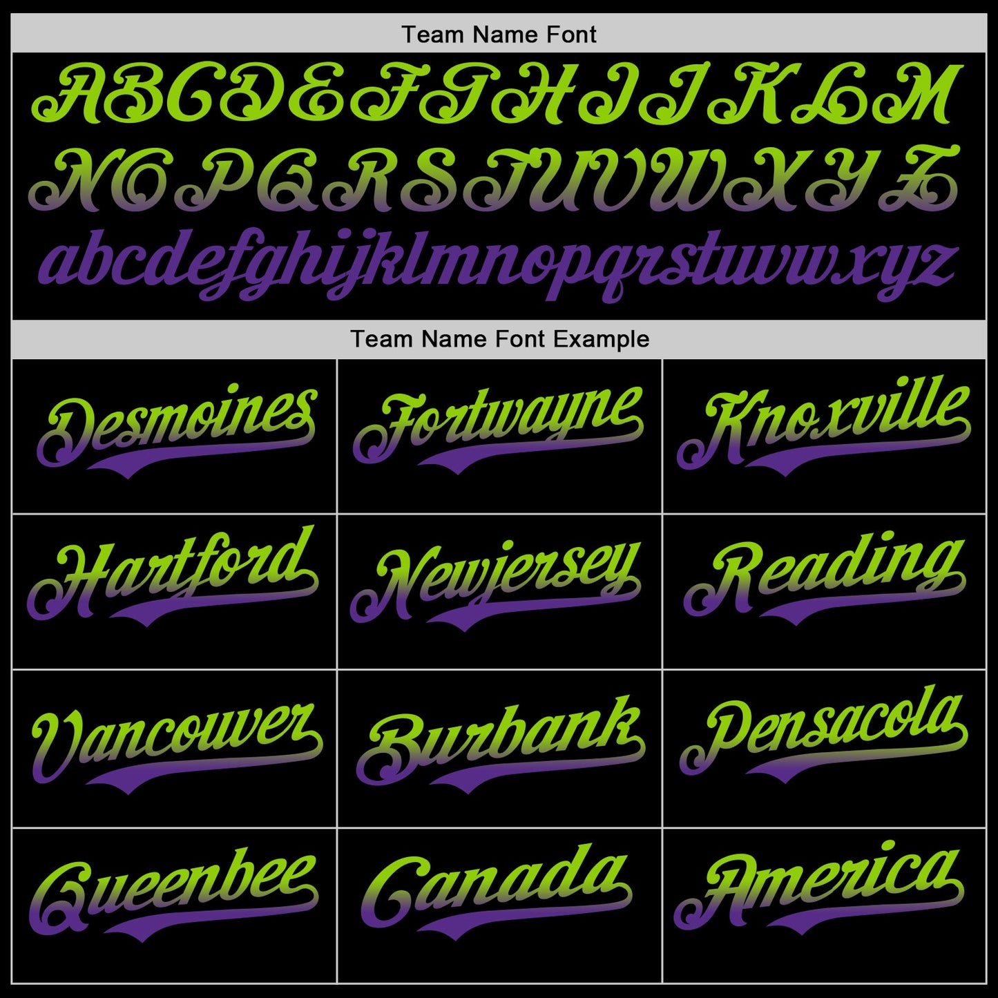 Custom Black Neon Green-Purple Authentic Fade Fashion Baseball Jersey - Sky-Custom