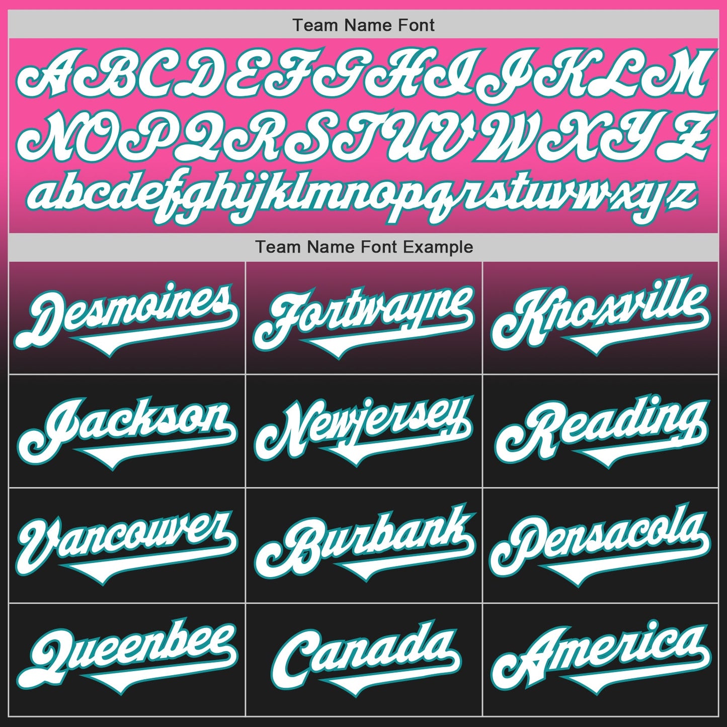 Custom Pink Black-Teal Authentic Fade Fashion Baseball Jersey - Sky-Custom