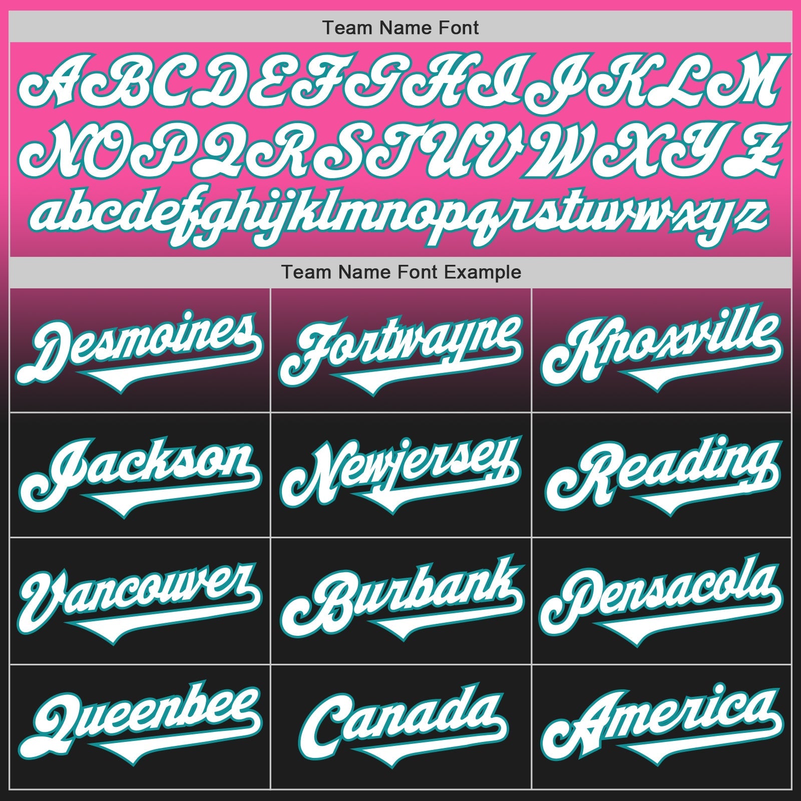 Custom Pink Black-Teal Authentic Fade Fashion Baseball Jersey - Sky-Custom